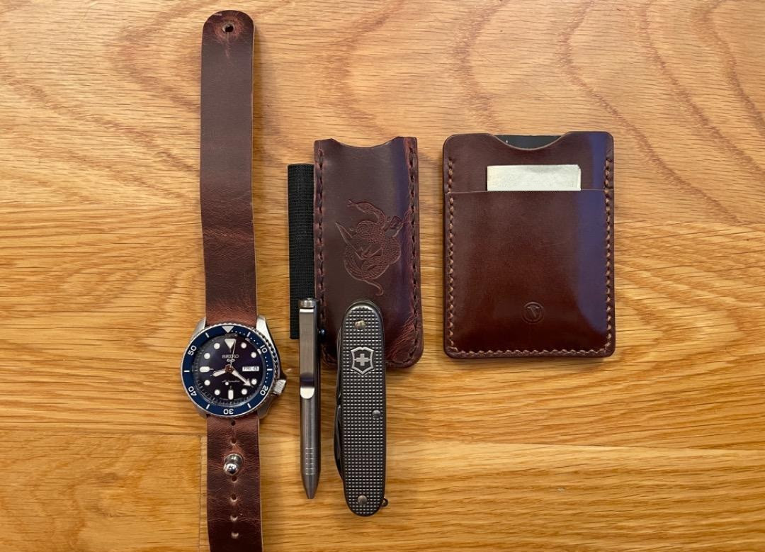 Мой кожаный EDC